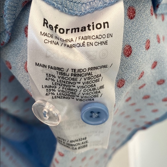 Reformation Dress size 6 - Picture 6 of 7